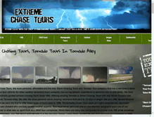 Tablet Screenshot of extremechasetours.com